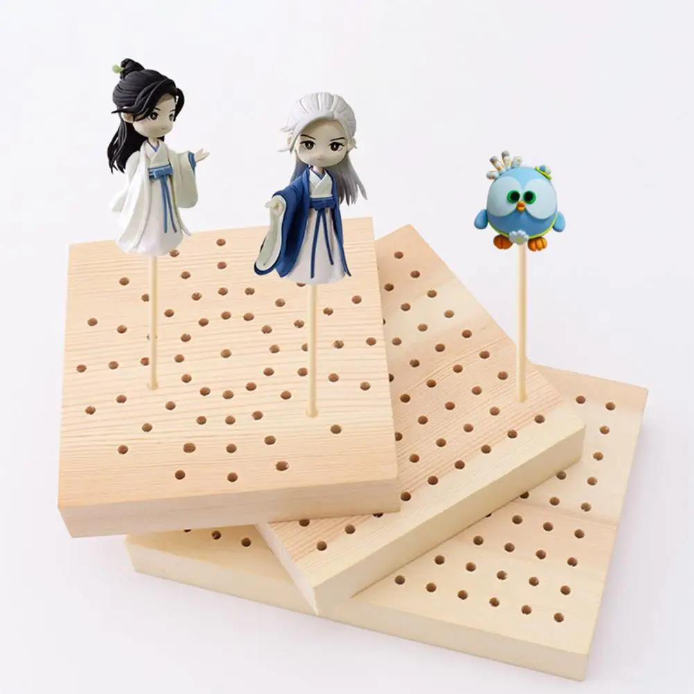 クレイフラッパー革新的な正方形の穴木製陶器粘土ベース耐摩耗性の滑らかな表面粘土ベース