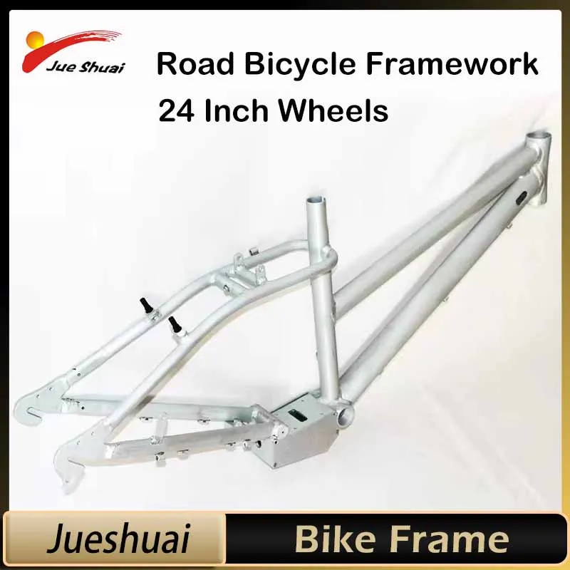 

26Inch Wheels Bicycle Frame for Foldable City Road Bike Fork Size 135mm Rim Size Road Bicycle Framework Steel Bike Accessory