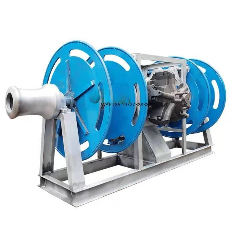 Hydraulic fishing net transporter