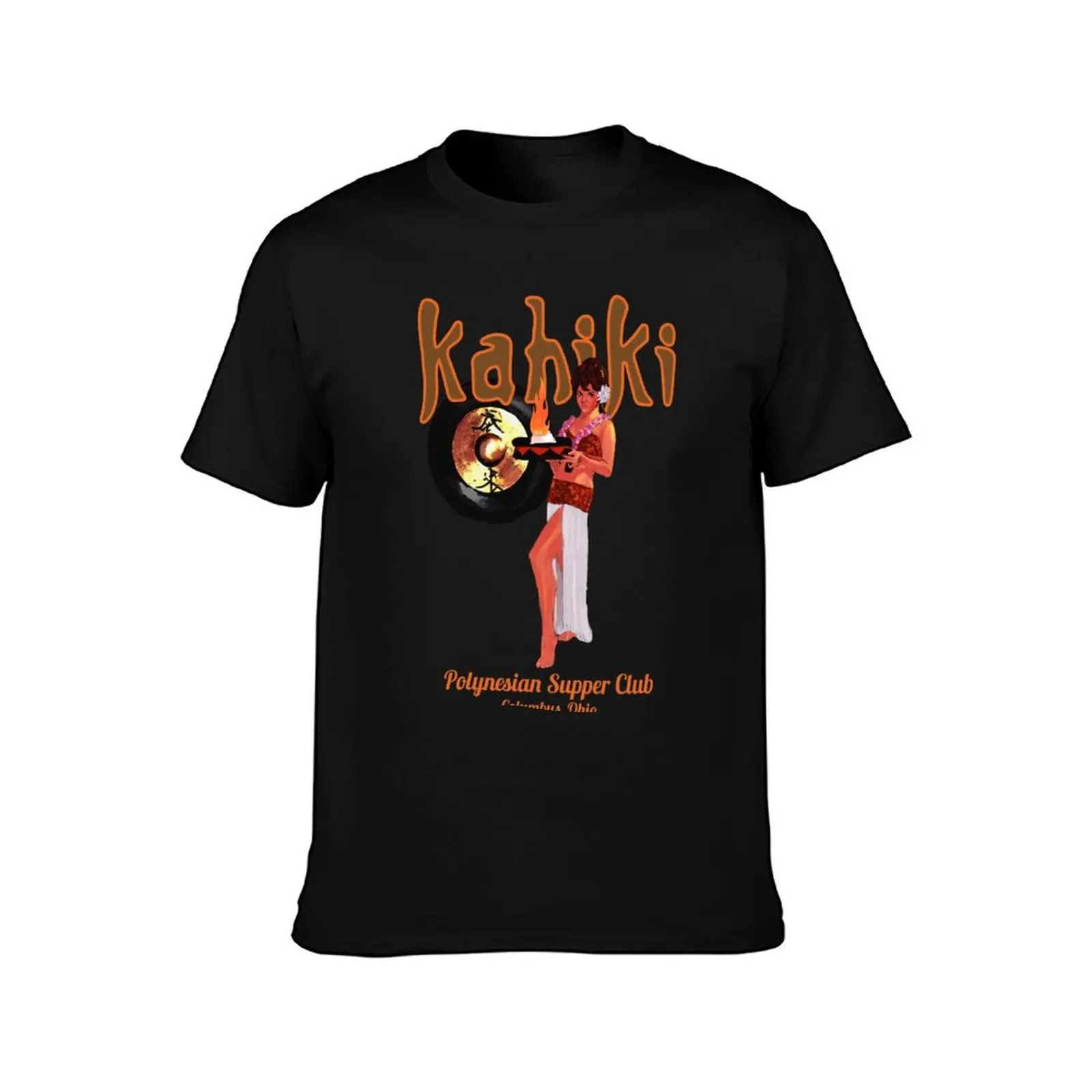 Kahiki Mystery Girl Tribute T-Shirt plain boys animal print Men's t-shirts