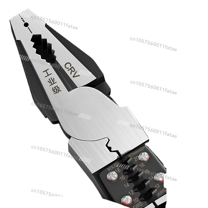 Vice Multi-functional Wire Stripping Wire Pliers Electrician Special Multi-functional Oblique Pointed Nose Pliers Tool