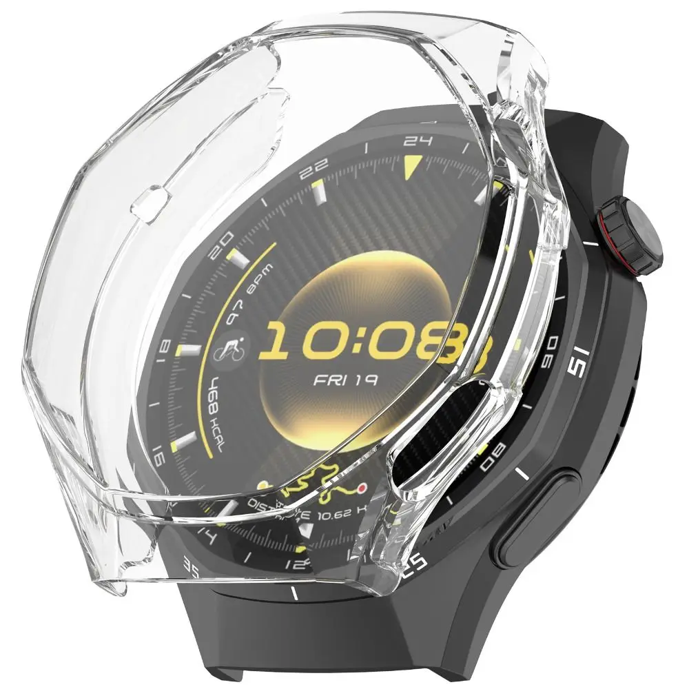 Full Cover Protective Case TPU Anti-scratch Screen Protector Bumper Shockproof Bumper Shell for Huawei Watch GT 6 Pro 46mm