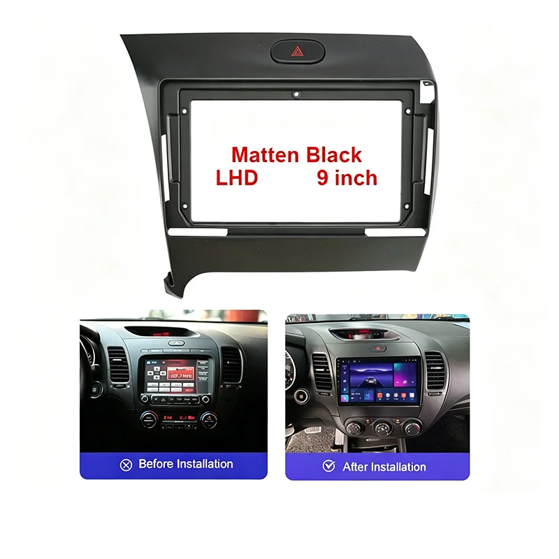 Car Radio Frame For Kia K3 Forte Cerato Shuma 2012-2019 9