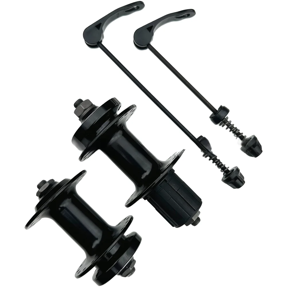 Cassette Hub for For mountain Bikes Aluminum Alloy Material 32H 36H Spoke Count Black Flower Drum Hub 16x8x8cm 20x8x8cm