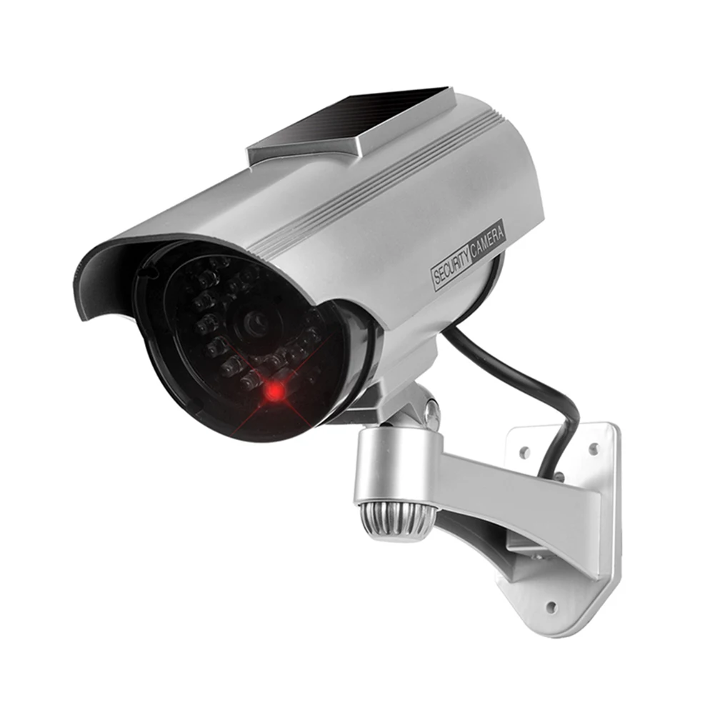 

LED Monitor Solar Fake Camera Simulation CCTV Surveillance Security Dummy Camera