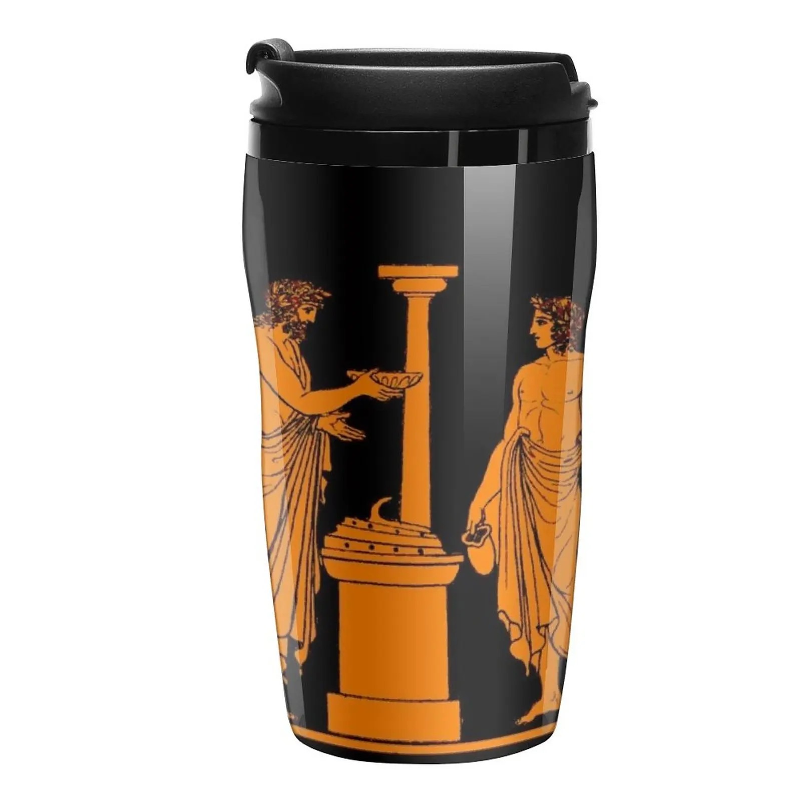 

New Red figure Greek vase offering scene Travel Coffee Mug Teaware Cafes Custom Mug Cups And Mugs Cup Set Set