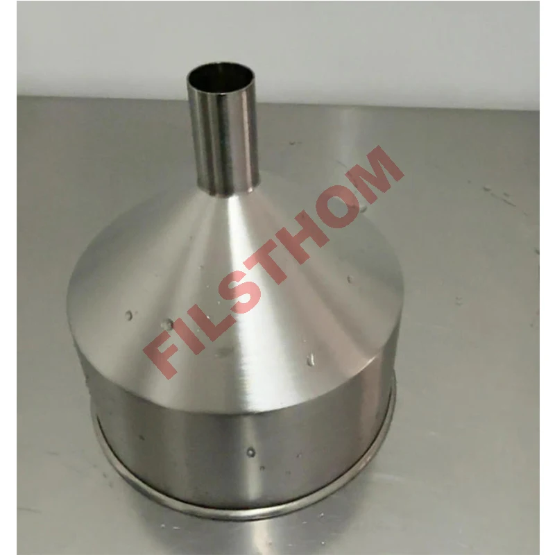 Food Standard 304 Stainless Steel Filling Funnel Hopper For Liquid Paste