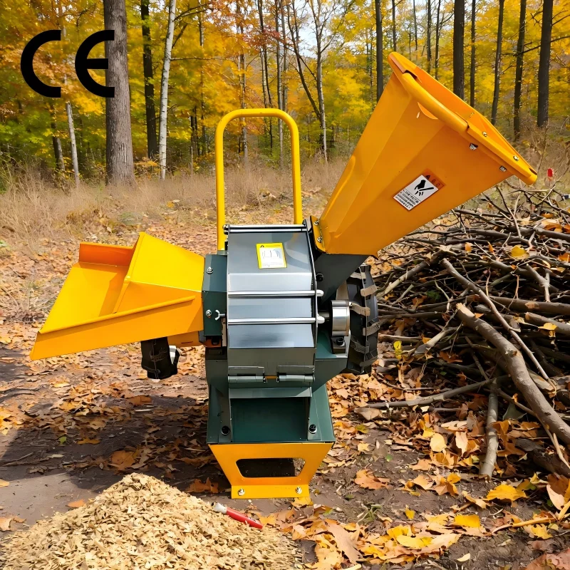 300 Wood Crusher Wood Straw Wood Chip Grinder Processing Machine With CE Electric Motor And Diesel Engine