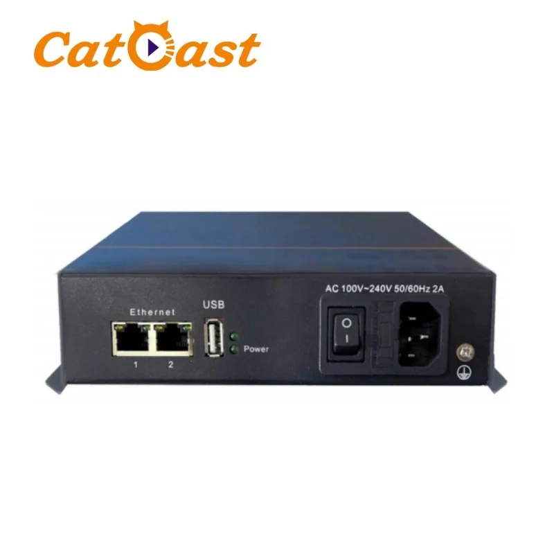 8-12 channels UDP to HLS HTTP RTMP SRT IP gateway UDP protocol devices for CATV systems