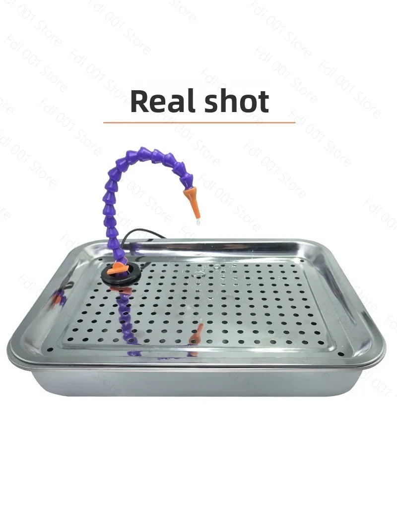 Jade Carving Water Cooling Workstation with Water Pump Circulation System Portable Water Cooling Device for Gemstone Polishing