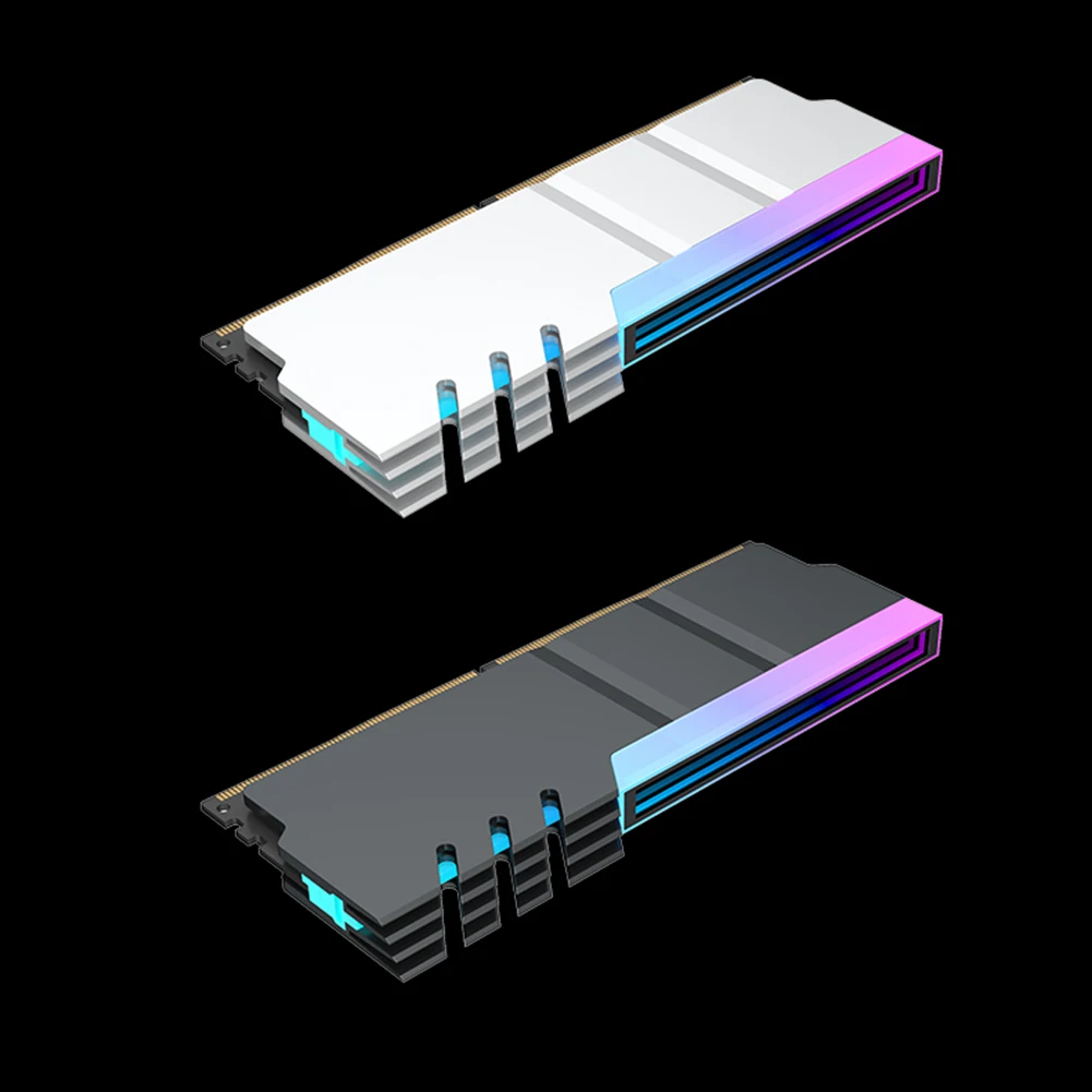 

Memory Module Cooler DDR4 DDR5 Ram Cooler Radiator 5V 3PIN ARGB AURA Sync Aluminum Alloy Heat-resistance Computer Accessories