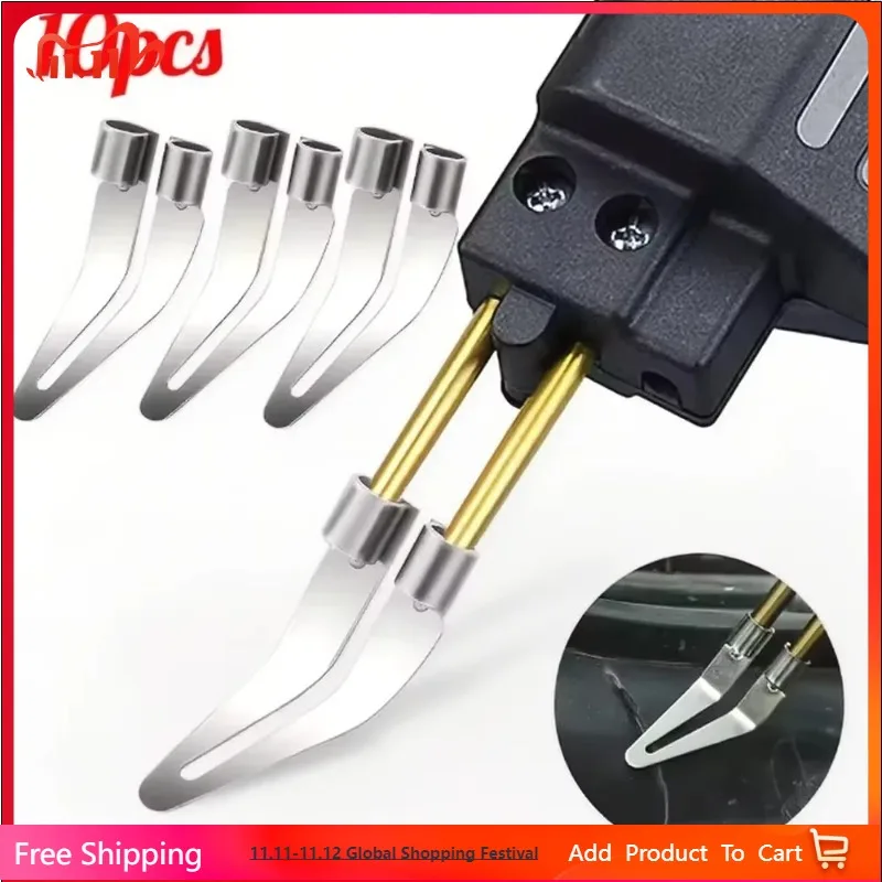 

Stainless Steel Elbow Smooth Head Welding Tools Plastic Metal Repair Car Bumper Welding Iron Welding Smooth Head Tools