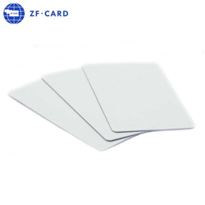 100PCs high-end matte blank ntag215 PC White printable NFC hotel key card