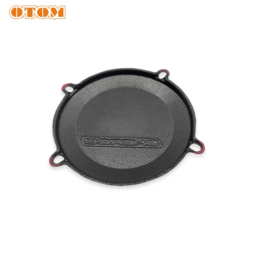 OTOM Clutch Cover For SHERCO SE 125 18-24 SEF 250 300 12-23 Engine Guard Clutch Case Protector Motorcycle Accessory Carbon Fiber