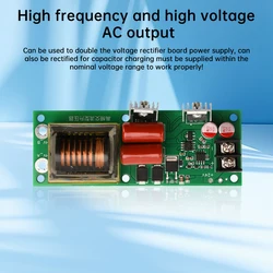 12V/24V to 1KV/2KV High Frequency AC Output Booster Electronic Inverter High Voltage Module Multiplier Board Driver