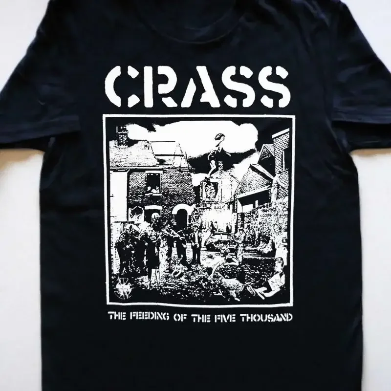 New Crass The Feeding Black Size S To 5Xl T Shirt