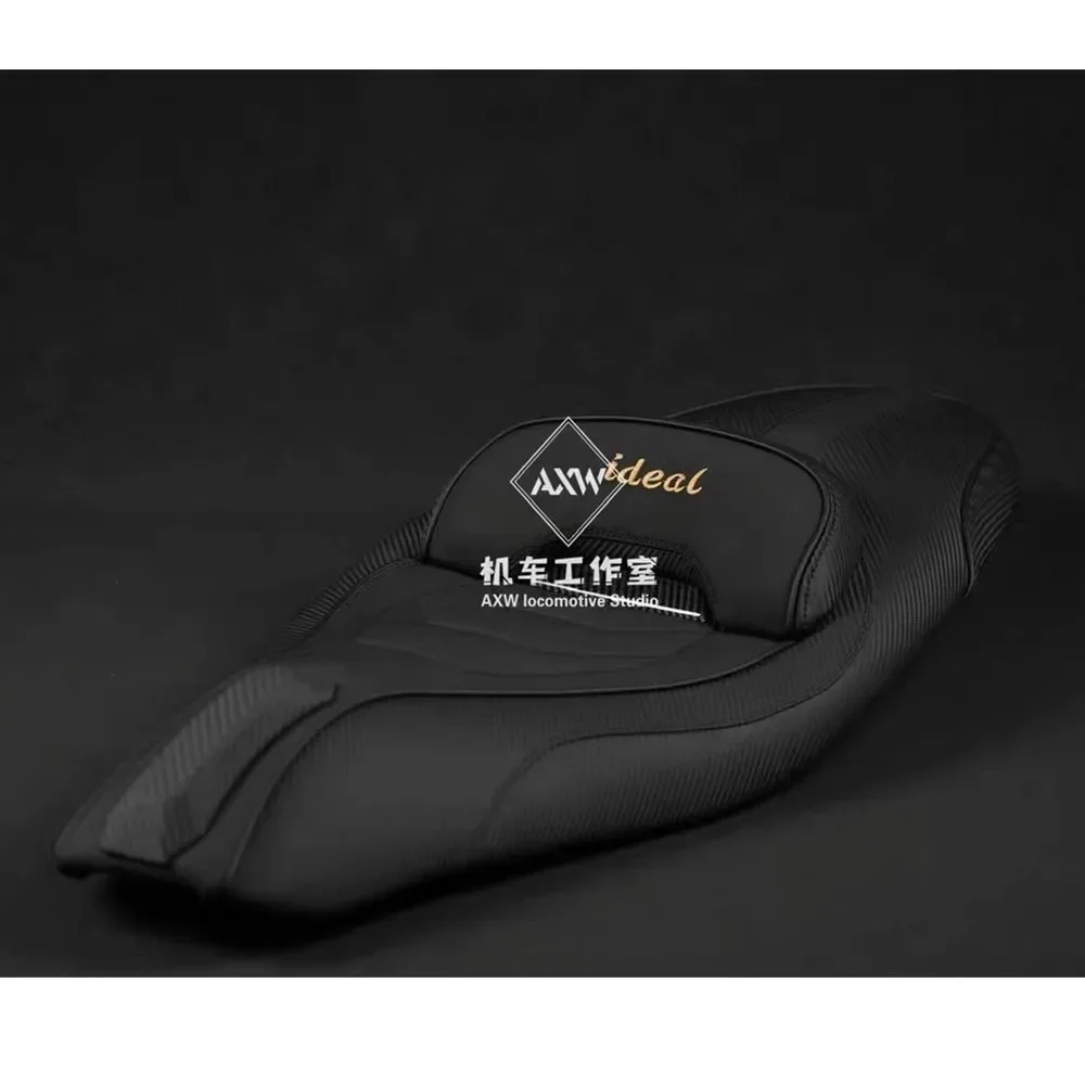 Motorcycle Modified Seat Cushion Sports Seat Lumbar Support Waterproof Seat bag Suede Leather New For Zontes 350M M350 350 M