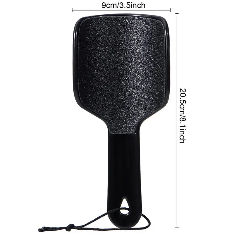 Profissional curvado arquivo de pé removedor de calos de pele morta dupla face pedicure arquivo de pé em forma de u lixadeira de pé cuidados com os pés 1pc