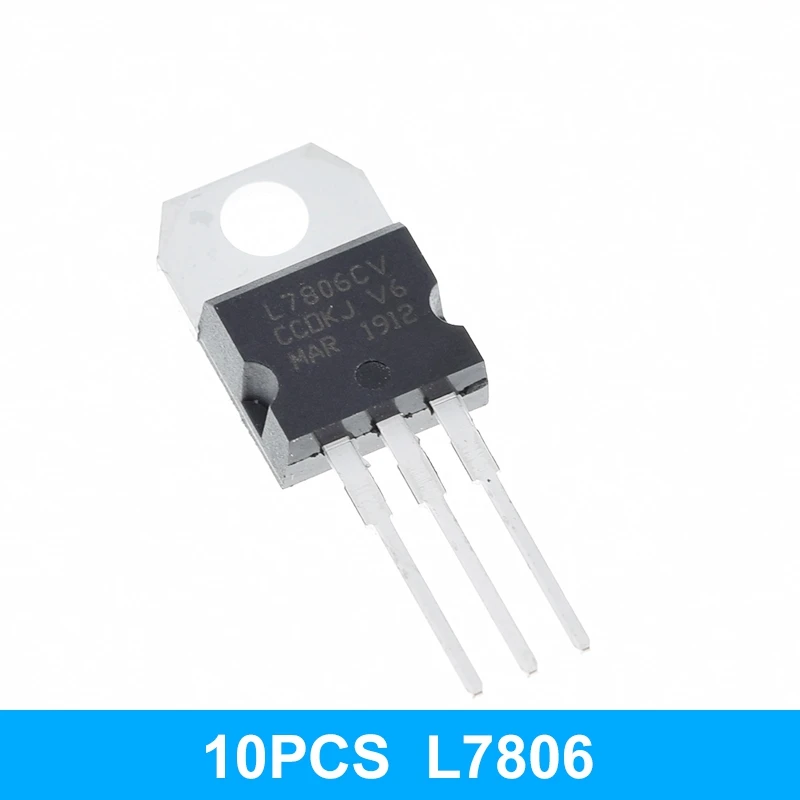 TZT 10PCS LM317T L7805 L7806 L7808 L7809 L7910 L7812 L7815 L7818 L7824 L7915 Voltage Regulation Module image 5