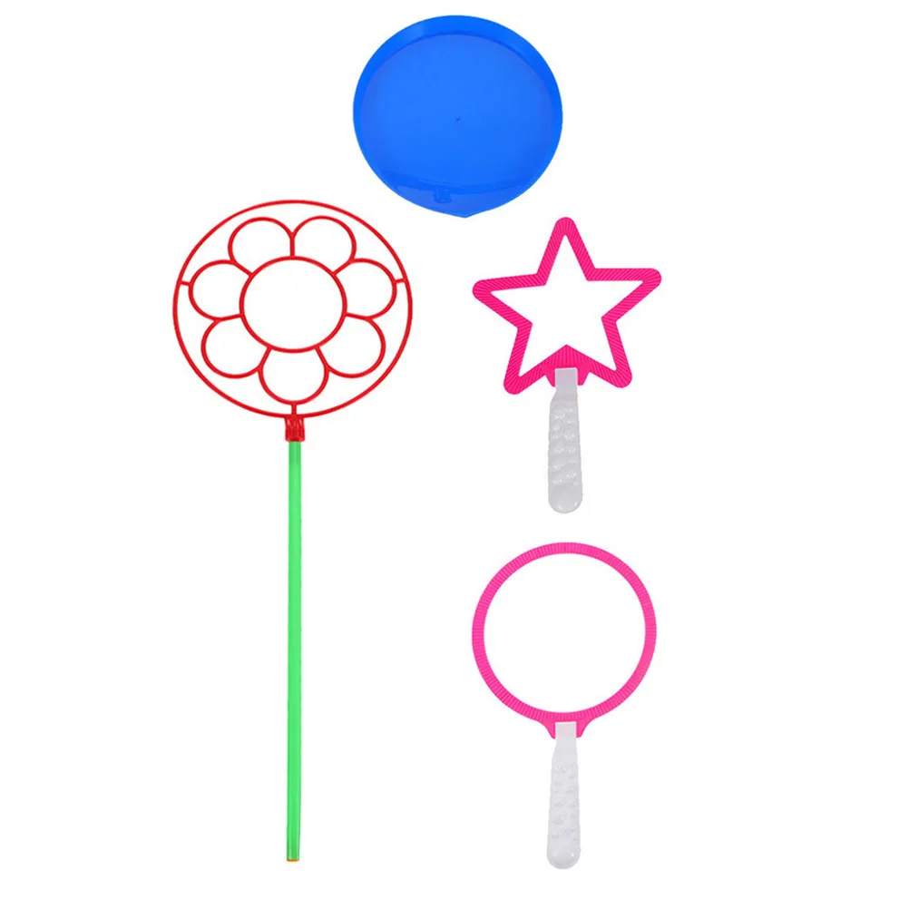 4Pcs Bubble Circle Set Colorful Big Bubble Makers Outdoor Party Favor Gift Bubbles Maker Party Favors Bubbles Maker