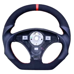 For Audi TT MK1 A4 S4 B5 A6 S6 C5 Custom Made Flat Bottom Steering Wheel