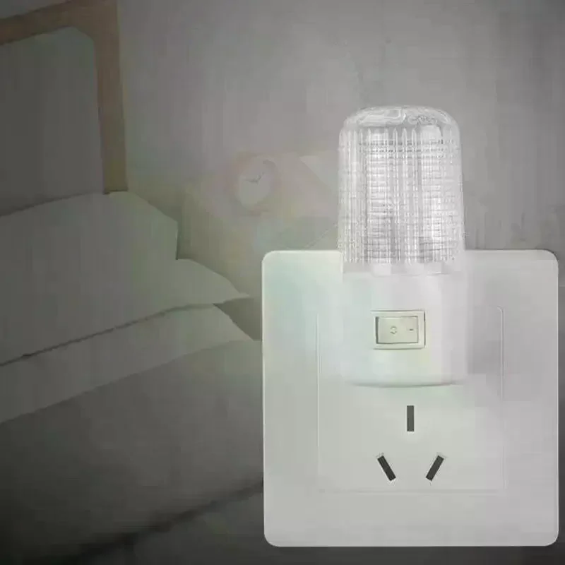 [MA]1PC LED Night Light EU/US Plug Emergency Light Living Room Bedroom Light Wall Mounted Home Bedside Lamp Kid Baby[MA]