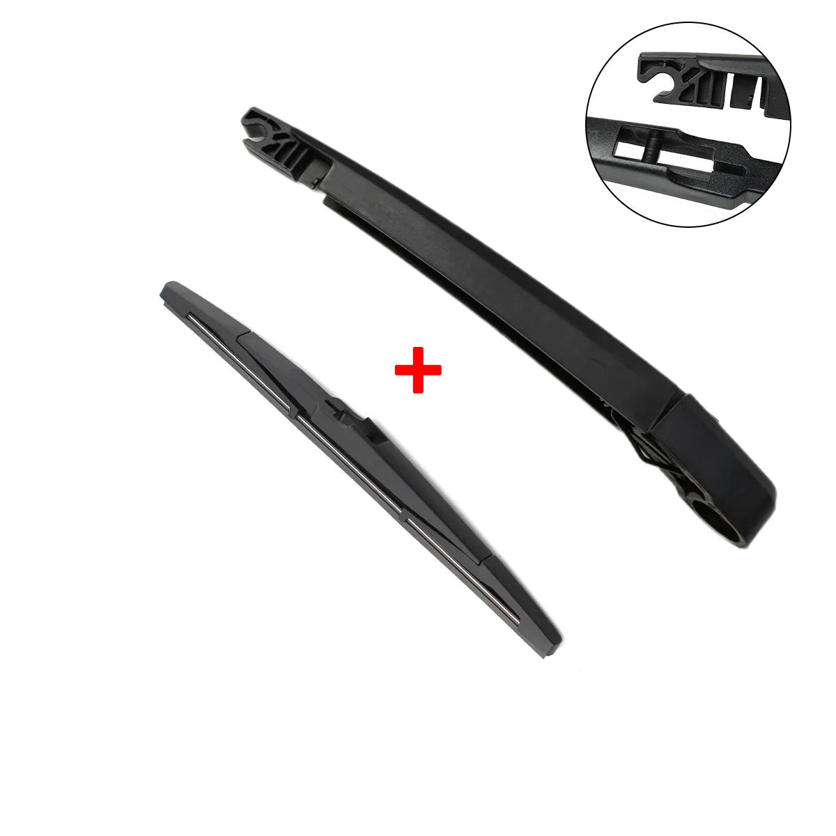 Rear Windscreen Wiper Blade Wiper Arm Kit For  Opel Astra J Hatch 2009--2015 Windscreen Windshield Wipers Brushes Cleaning Acces
