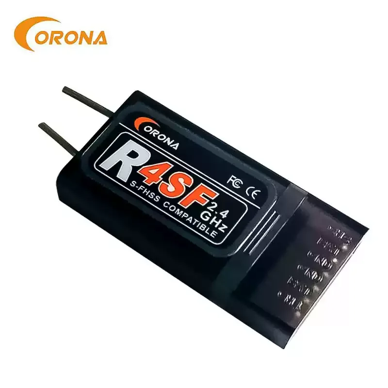 Corona 4 Channel R4SF S-FHSS 4CH Receiver for FUTABA Transmitter Radio