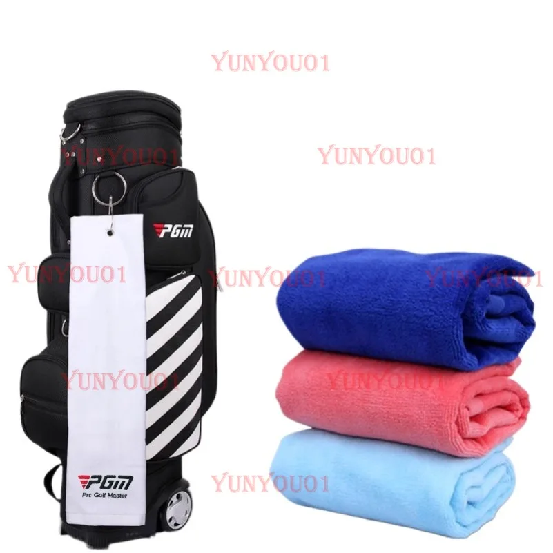 

PGM Genuine, длинноволокнистое хлопковое полотенце для гольфа, протирание пота, быстро впитывает пот, многоцветный выбор