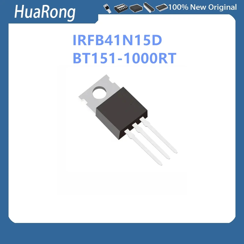 10Pcs/Lot  IRFB41N15D FB41N15D BT151-1000RT BT151-1000