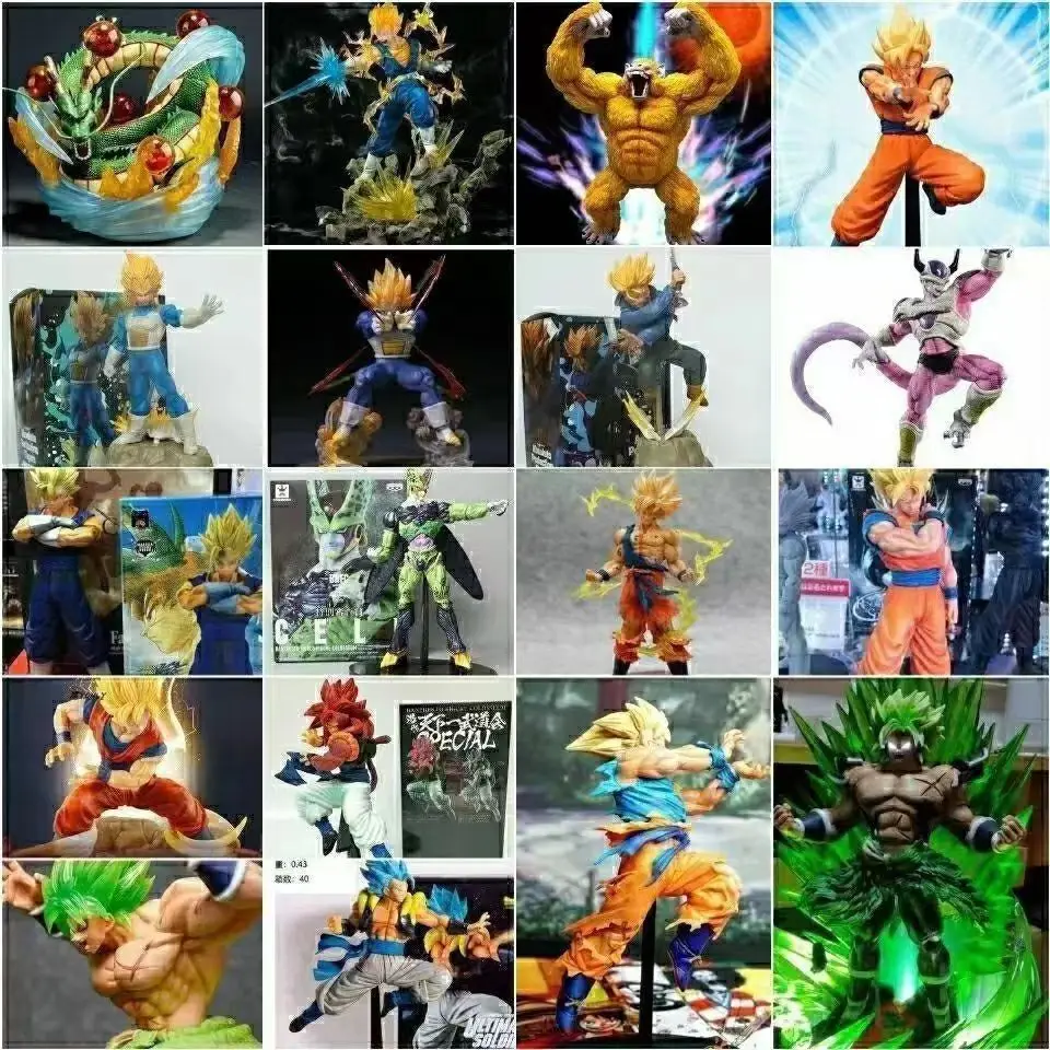 Dragon Ball Super Goku Mystery Box Figure Action Figures  Blind Box Anime Figurine Pvc Lucky Box Collectible Model Toys Gifts