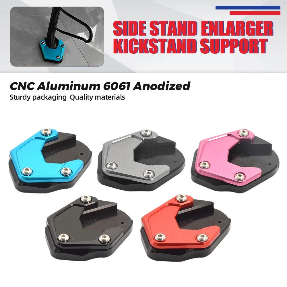 

For CFMOTO 150NK 250 SR 250SR 300SR ABS 250NK 2019 2020 2021 2022 2023 Motorcycle Kickstand Foot Side Stand Pad Support Plate