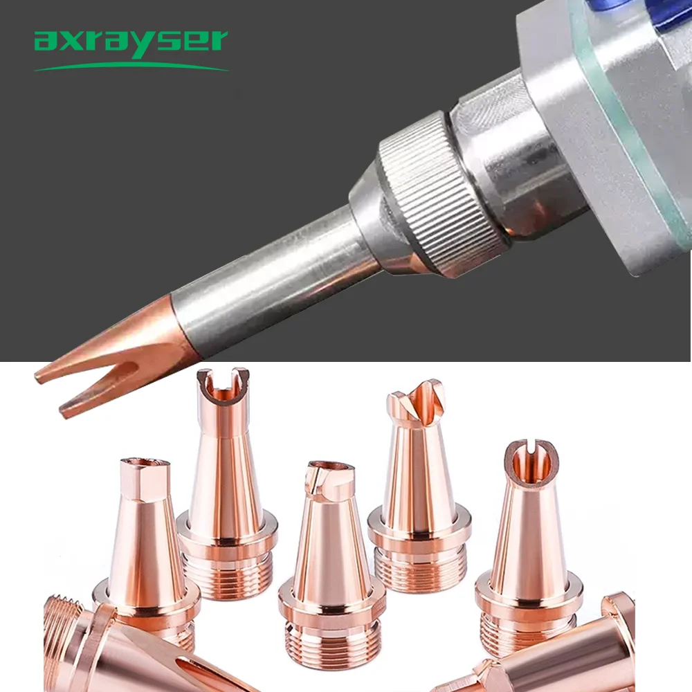 

Welding Nozzle For Handheld Laser Welding Machine Wire Feeding Nozzle For SUP Qilin WSX CR Hanwei Laser Welding Head Nozzle