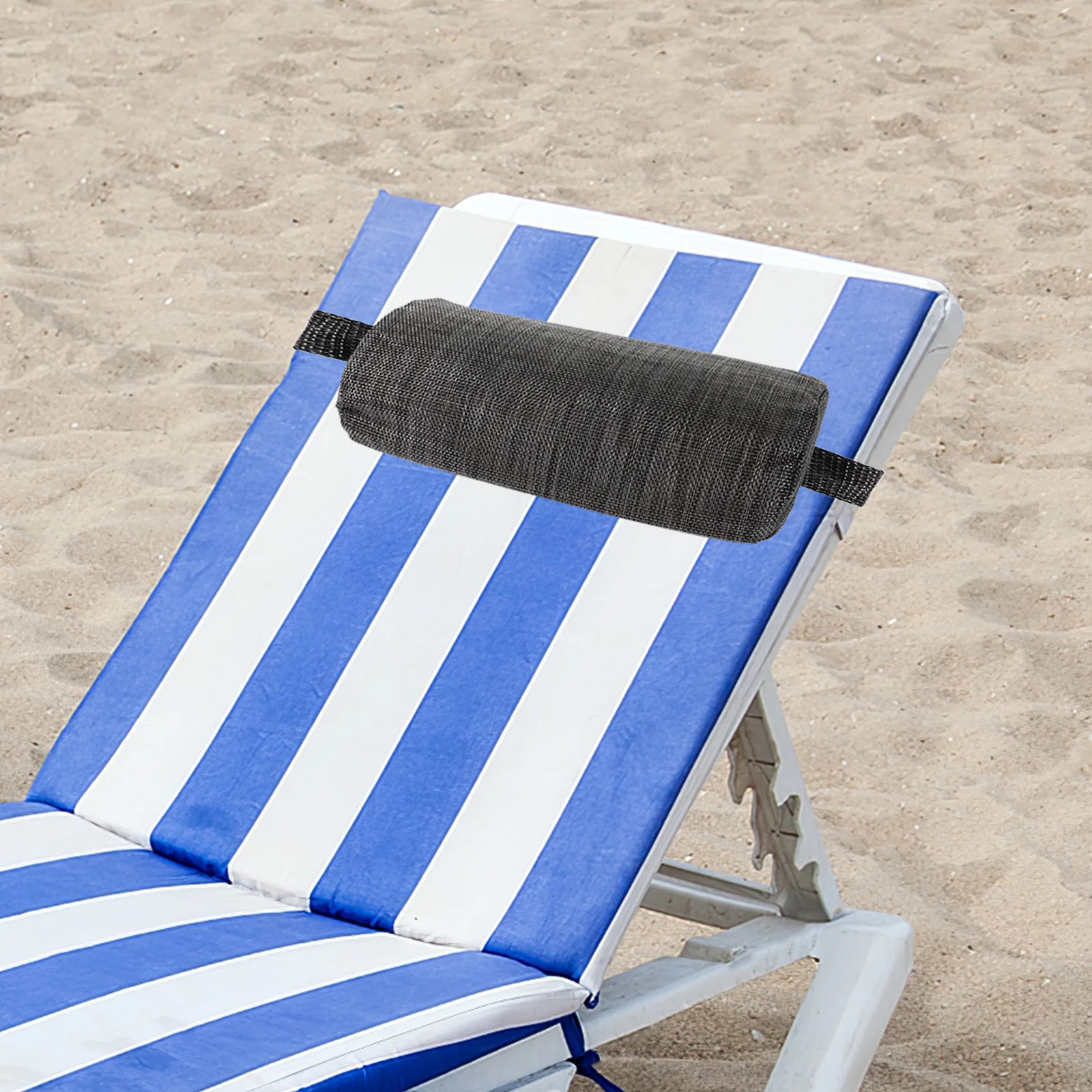 

Outdoor Chair Headrest Reusable Lounge Neck Pillow Comfortable Supportive for Patio Pool Loungers Outdoor Headrest Pillow