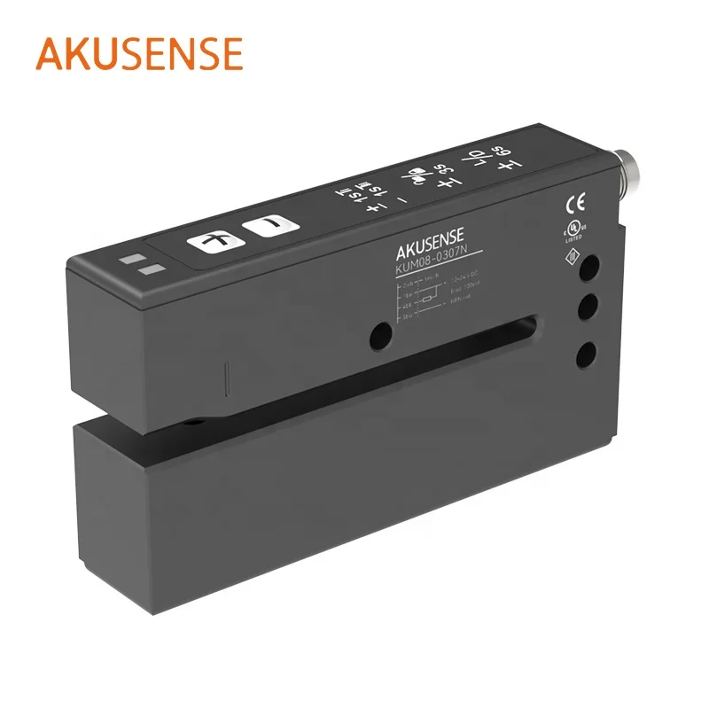 

Двухканальный фотоэлектрический датчик-энкодер с LED-индикатором и функцией распознавания OEM-меток, с оптическим зазором 3 мм. Категория продукта: Оптические датчики.