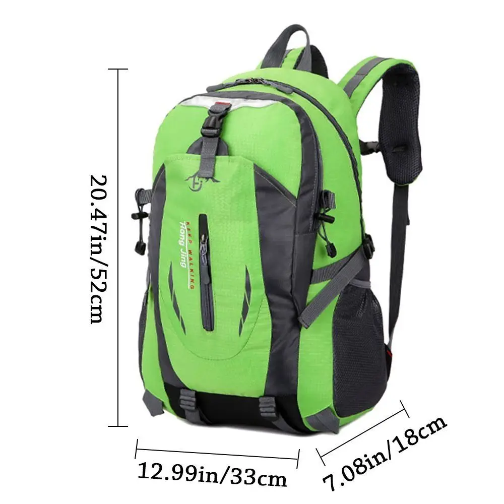 40 L Large Capacity Backpack Durable Waterproof Outdoor Sports Hiking Camping Backpack Travel Bag Travel Rucksack Unisex