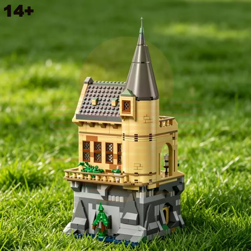Hottest 907pcs Magical Theme Hospital Wing Castle Building Blocks Assembly For Birthday Party Gifts view 3