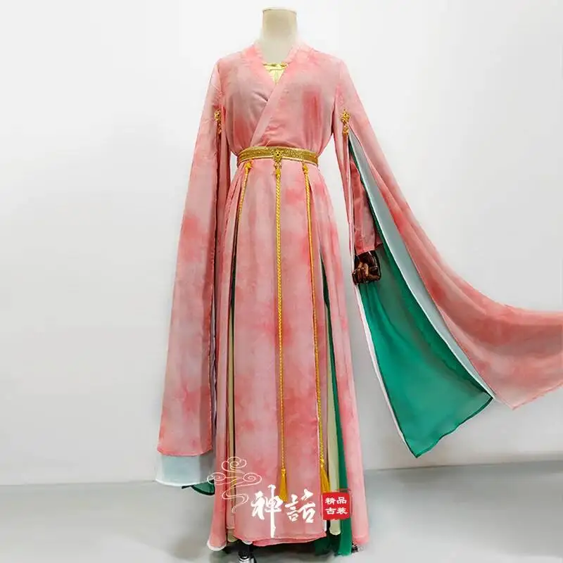 Hanfu Cosplay Costume The Characters Chang Yue And Ming Bai In The TV Series Improved Traditional Hanfu Large-sleeved Halloween view 2