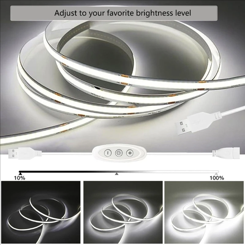 Flexible 8 Stage USB Dimmer Switches For LED Lights 2A Output Current Multi Support Plastic Construction high quality