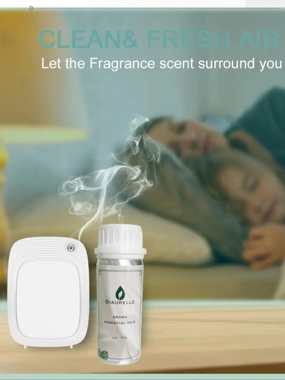 100ML Olejek Perfumowany Olejek Eteryczny Elektryczna Oaza Aromatyczna Zapachy do Domu Dyfuzor Zapachowy Odświeżacz Powietrza Olejek Eteryczny — 2