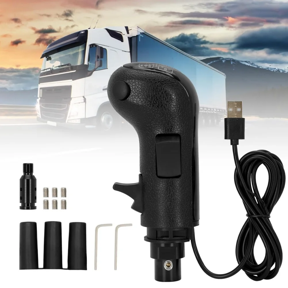 For Truck Simulation Fans As Show USB for shifter Knob Truck Simulation High Low Gear Switch Independent USB Cable
