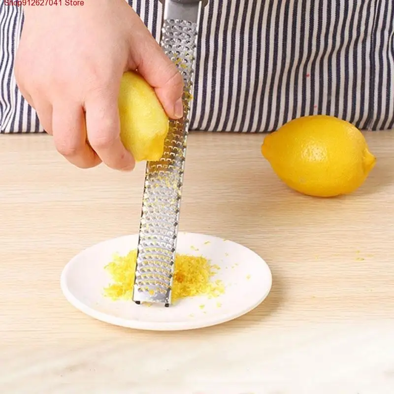 New Stainless Lemon Cheese Vegetable Zester Grater Peeler Slicer Kitchen Tool Gadgets Fruit Vegetable Chopper