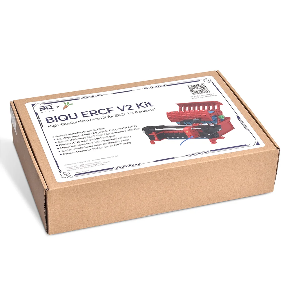 

Многоцветные 8-цветные комплекты BIGTREETECH ERCF V2, обновленная многоцветная печать с изображением кролика для 3D-принтера Voron2.4 Trident Klipper