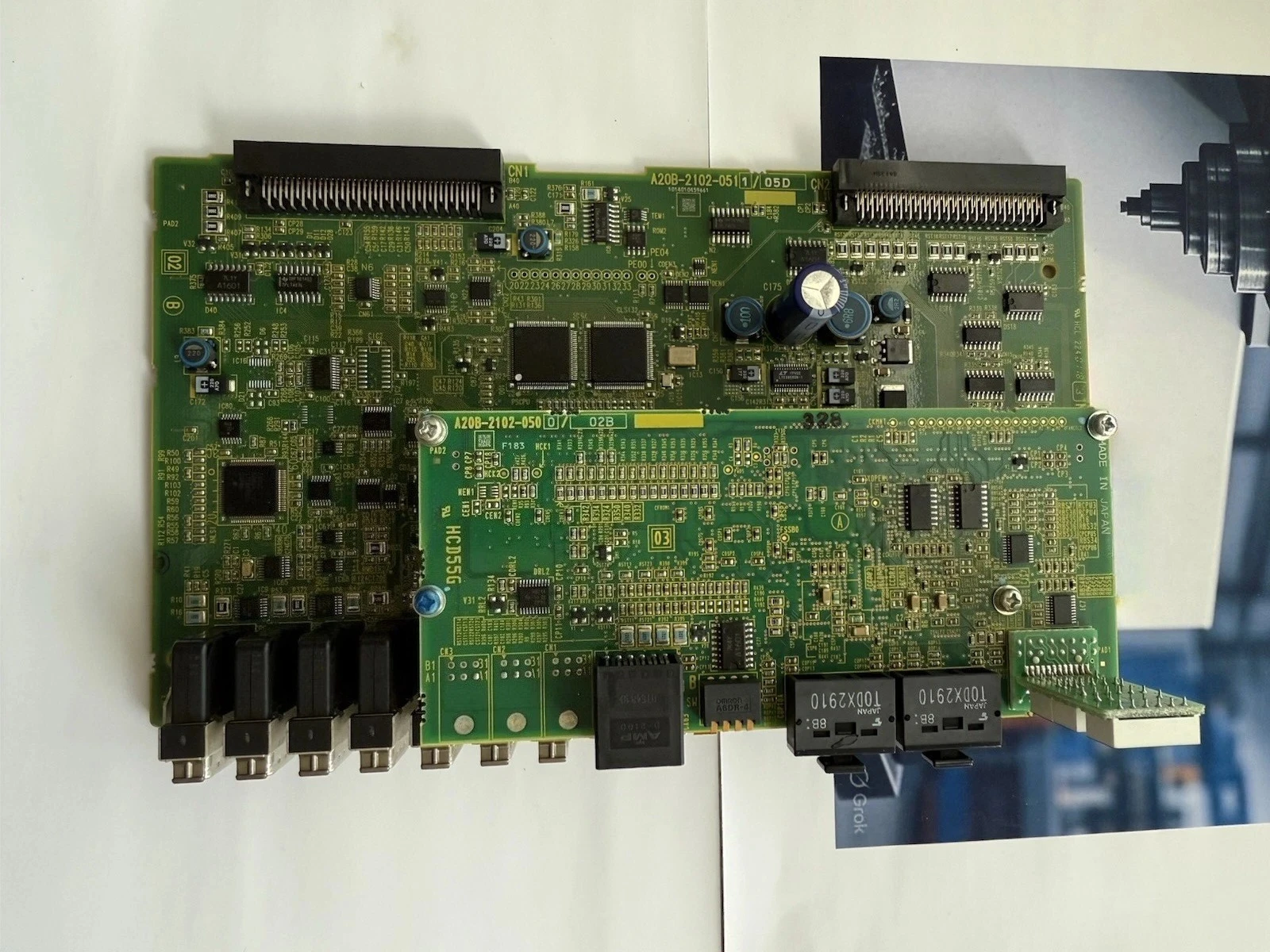 For FANUC Servo Amplifier Control Board A20B-2102-0511 with A20b-2102-0500 Used