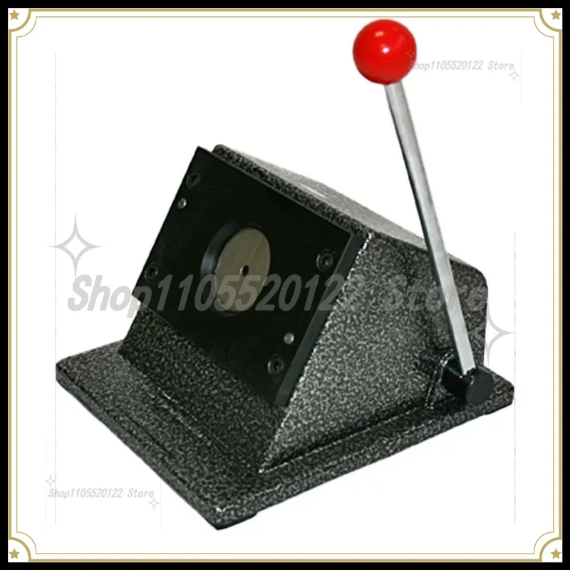 PVC Material Badge Cutting Machine Exclusive Paper Cutter Desktop Paper Cutter Round Cutting Electric
