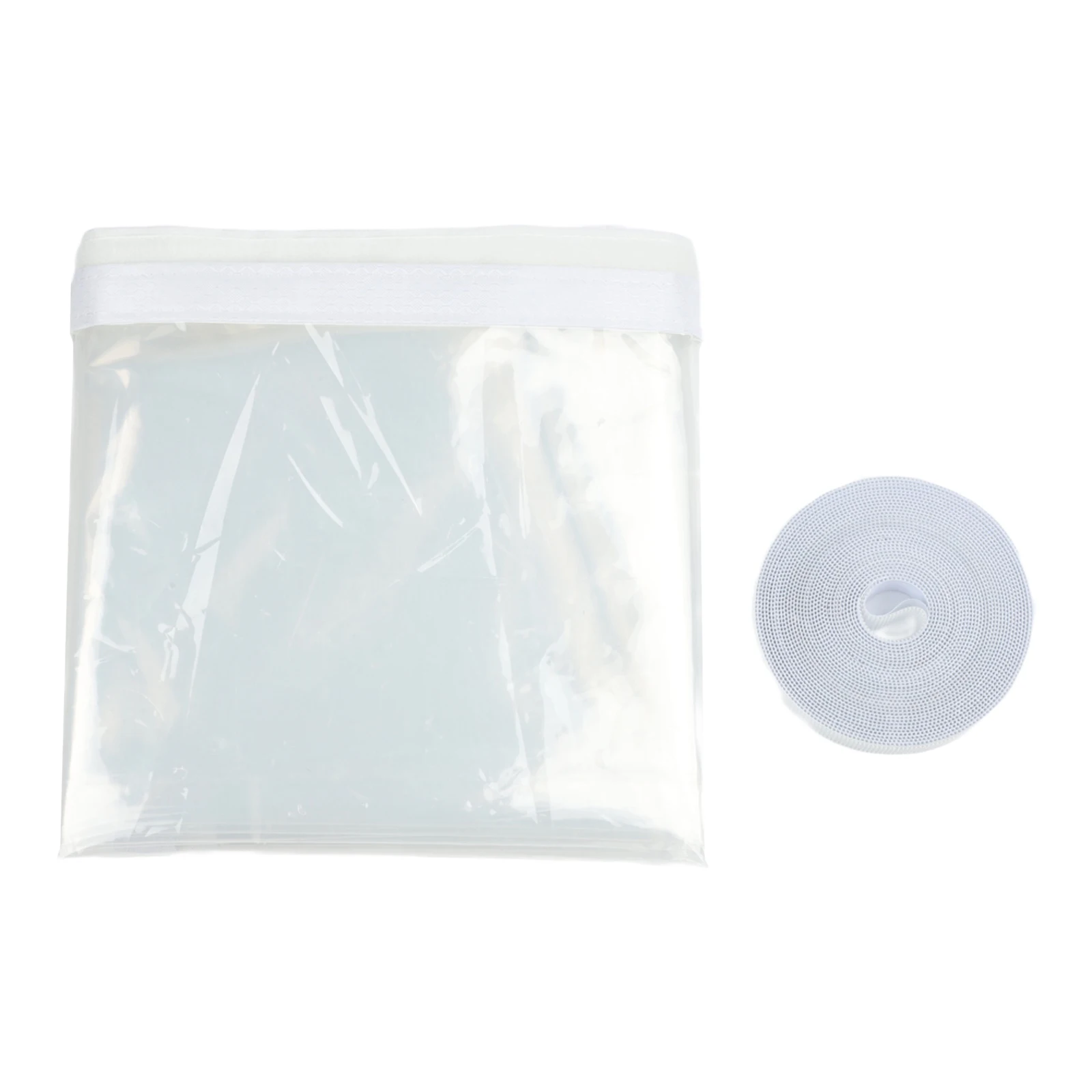 PE transparent curtains for window insulation in winter attic cover waterproof thickened material for cold protection