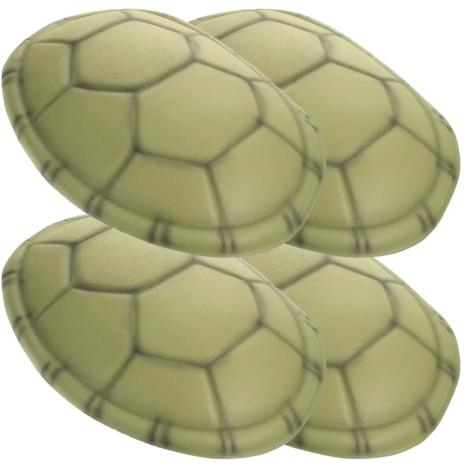 

4 Pcs Halloween Dress up Funny Cosplay Props Turtle Shell for Kids Clothing Costumes Eva Fake Novelty Ornaments Comfortable