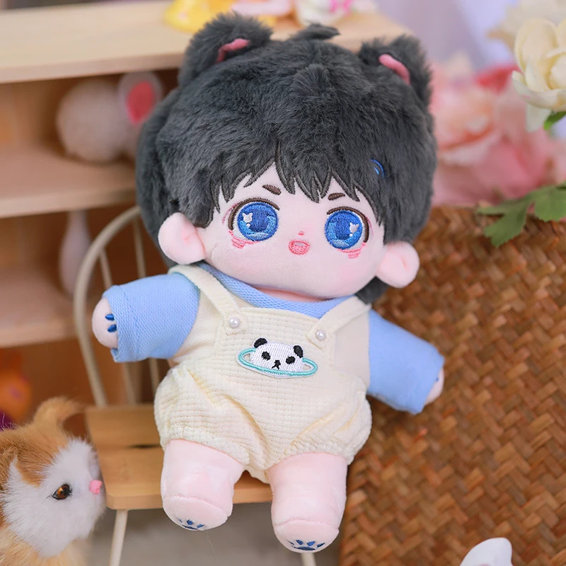 

20cm IDol Doll Plush Cotton Star Dolls Kawaii Stuffed Baby Plushies No Attributes Dolls Toys Fans Collection Children Gifts