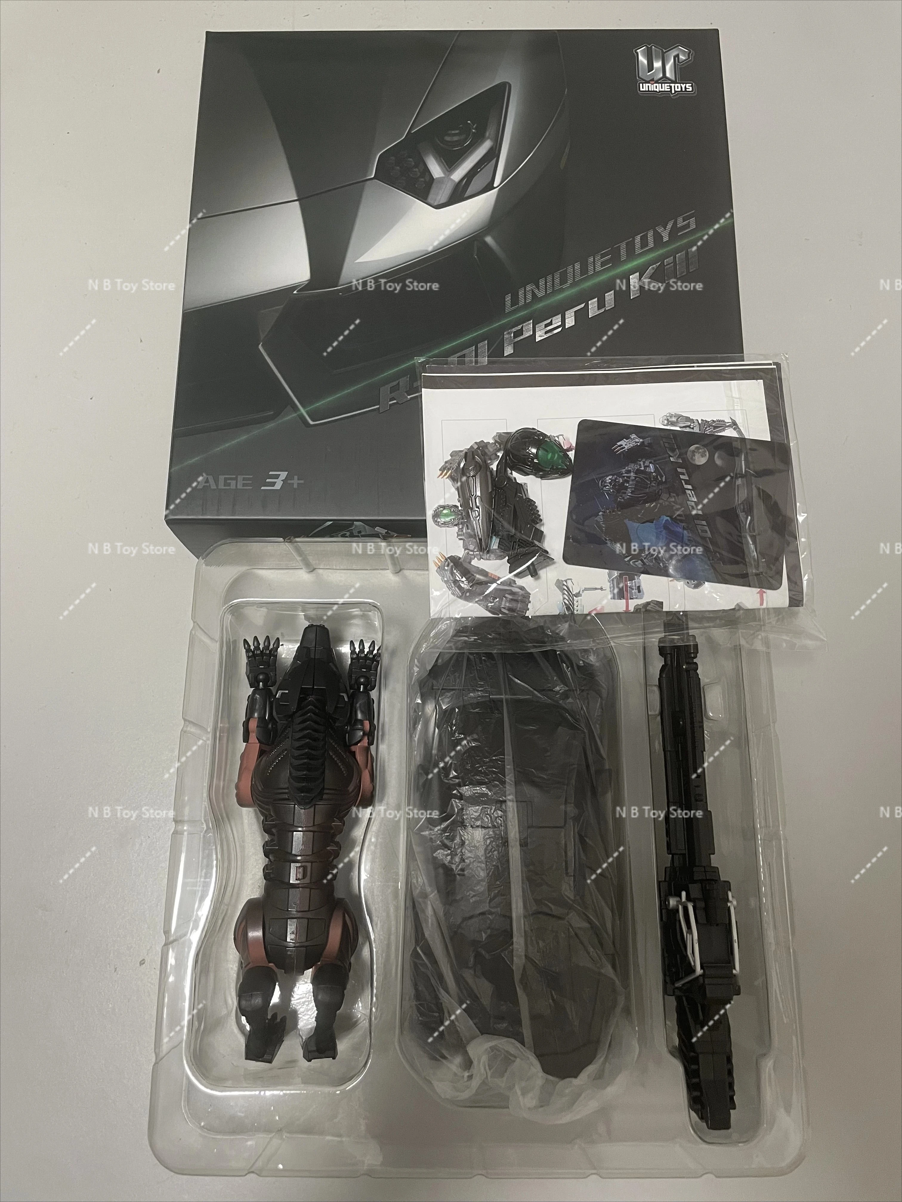 [In Stock 2.0] Original UniqueToys Transformation UT R-01 R01 Lockdown Y-05 Peru Kill Movie 4 Alloy Action Figure Robot Toys