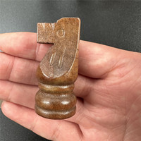 3inch Chess Pieces New Advanced Solid Wood Pieces Set 32 Pieces Table Puzzle Entertainment Game
